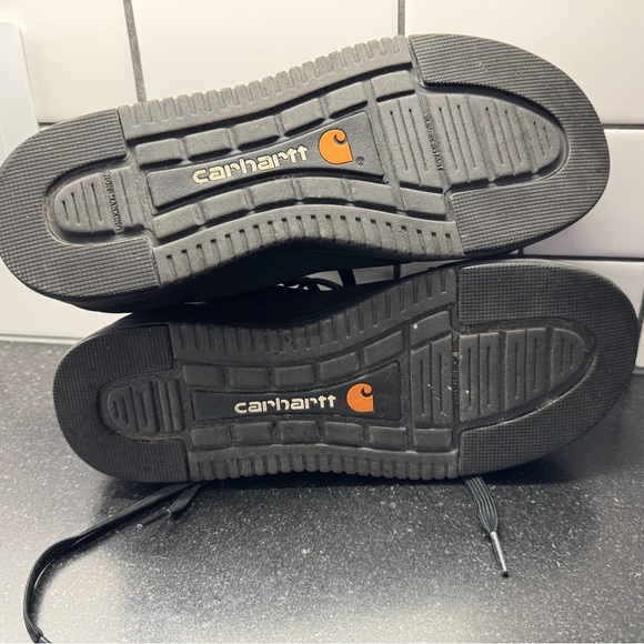 Carhartt Detroit Low Nano Toe work Shoe Sneaker Men’s Sz 8 Black Canvas new - Picture 13 of 13